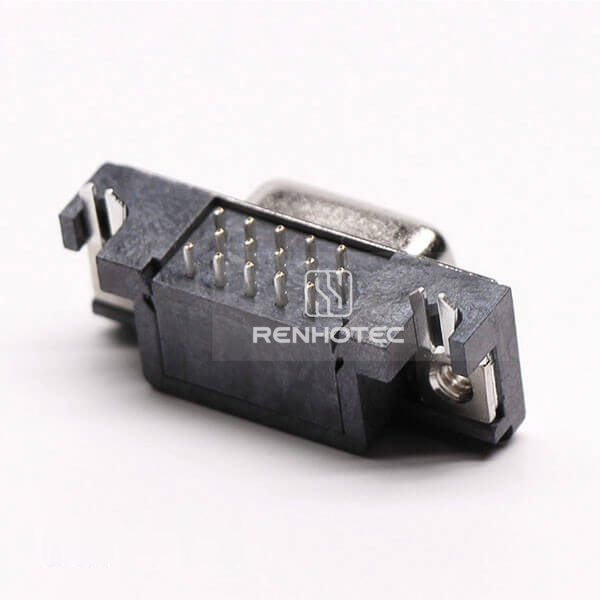 DB 15 Connector Female Right Angle High Density