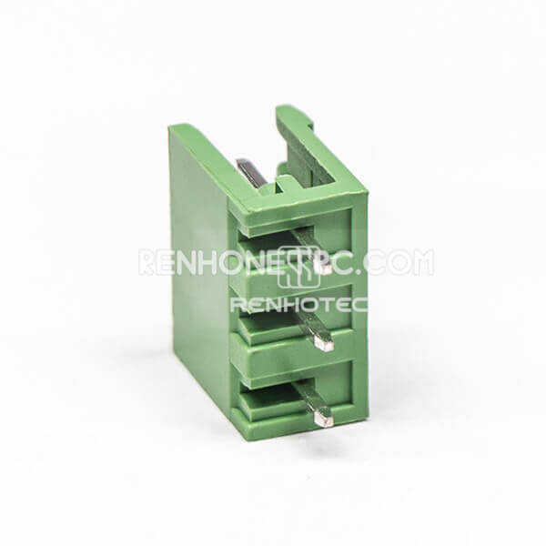 Terminal Block Straight Through Hole Pluggable Connector with PCB Mount