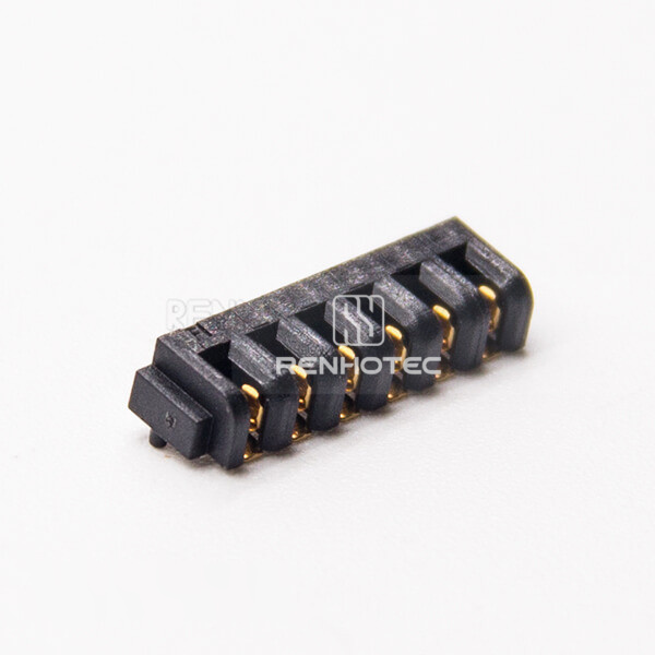 6 Pin Connectors PH2.0 SMT Laptop Battery Connector Right Angle