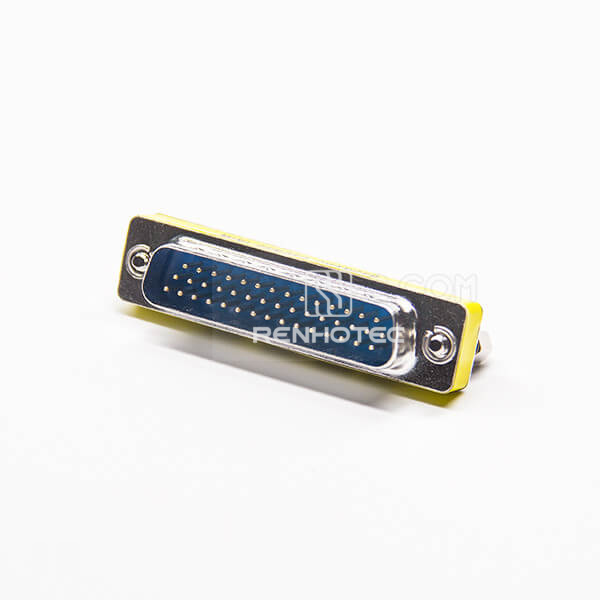 44 Pin Gender Changer Male To Female 180 Degree Metal High Density D-SUB