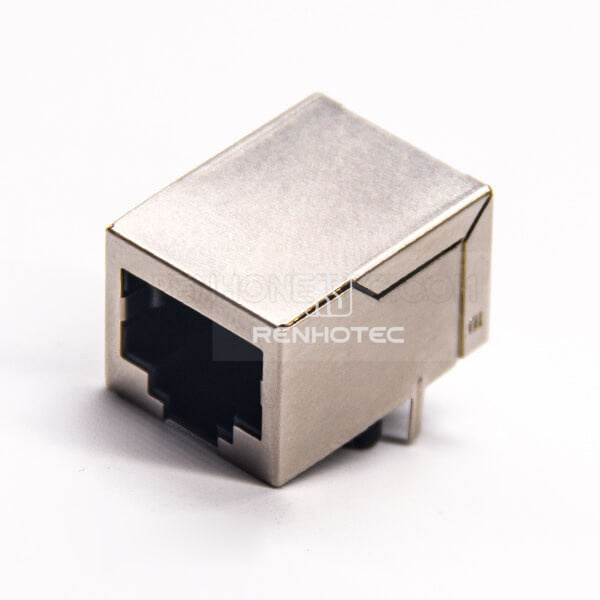 8p8c RJ45 Modules Network Connector Jack Through Hole Shielded