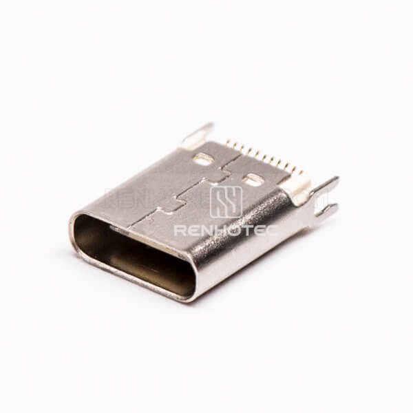 USB 3.0 Type C Connector Female Straight Edge Mount for PCB