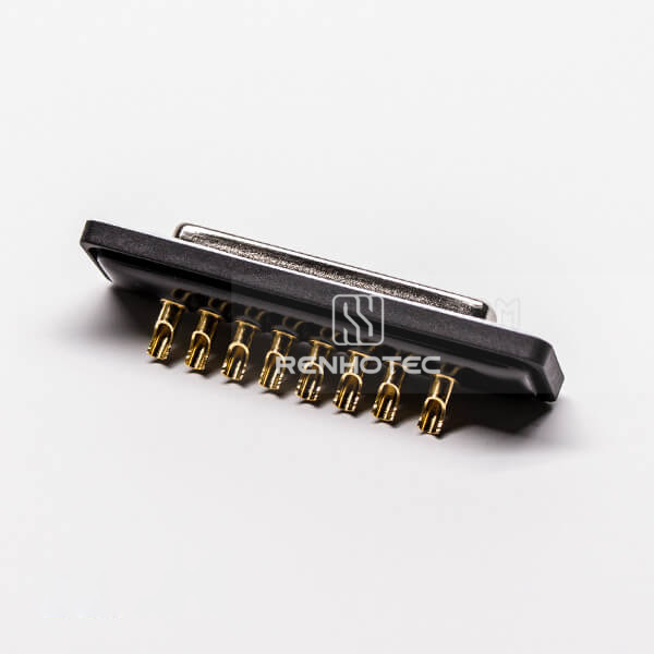 D-SUB IP67 Female Machined 8w8 Power Straight for Cable Connector
