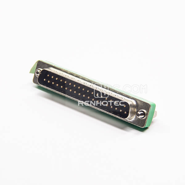 DB37 Pin Male To Female Metal Straight Standard D-SUB Adapter