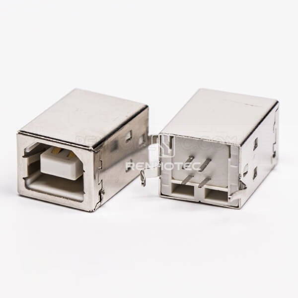 Female USB 2.0 Type B Straight DIP Through