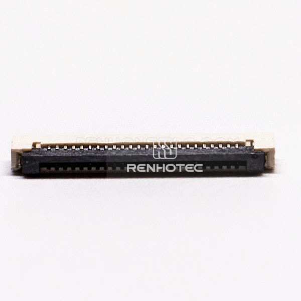 FPC FFC Socket 0.5mm Horizontal Type and Dual Contact Style without Lock