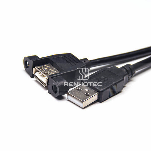 USB Male Female Cable OTG USB 2.0 Type A Straight Connector