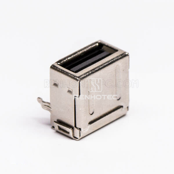 USB 2.0 Type A Female Connector Right Angle DIP for PCB Mount