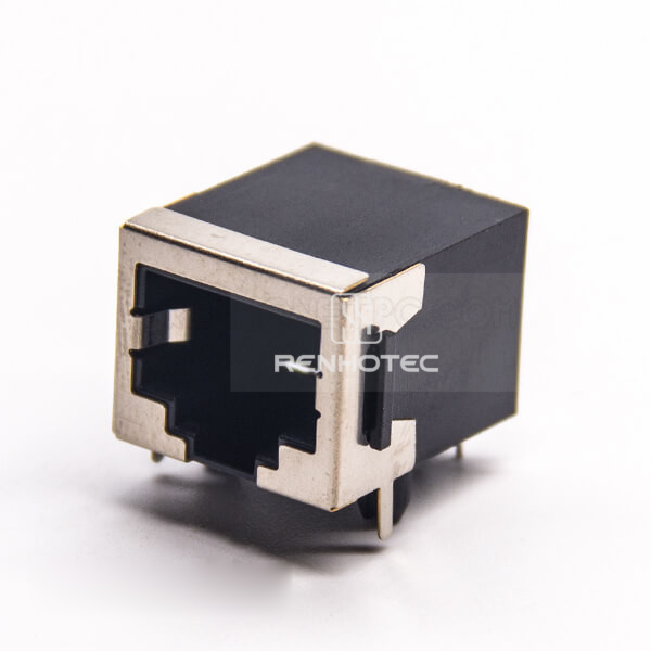 RJ45 Ethernet Connectors Through Hole Modular 90 Degree Shielded without LED