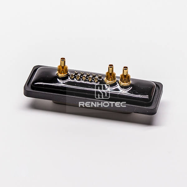 D-SUB IP67 Connector Environmental Rating 13w3 Male Straight Coaxial for Cable