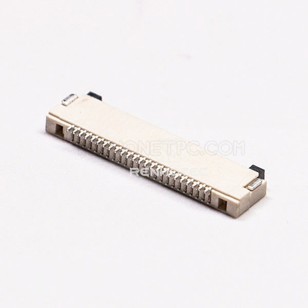 FPC FFC Socket 0.5mm Horizontal Type and Dual Contact Style without Lock