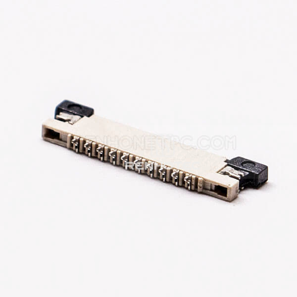 FPC Connector 0.5MM Pitch 10 Pin Bottom Contact Style Slider Socket 1.8H
