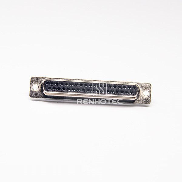 37-Pin Female D-SUB Connector with Stamped Contacts