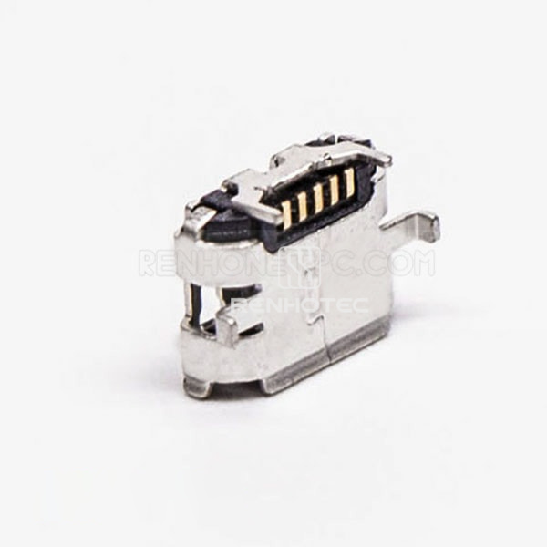 Female Micro USB B Pinout Connector SMT Type for PCB