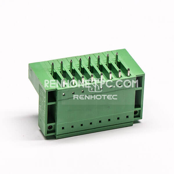 16pin Terminal Block Diagram Plug-in Technology in a Double-Row