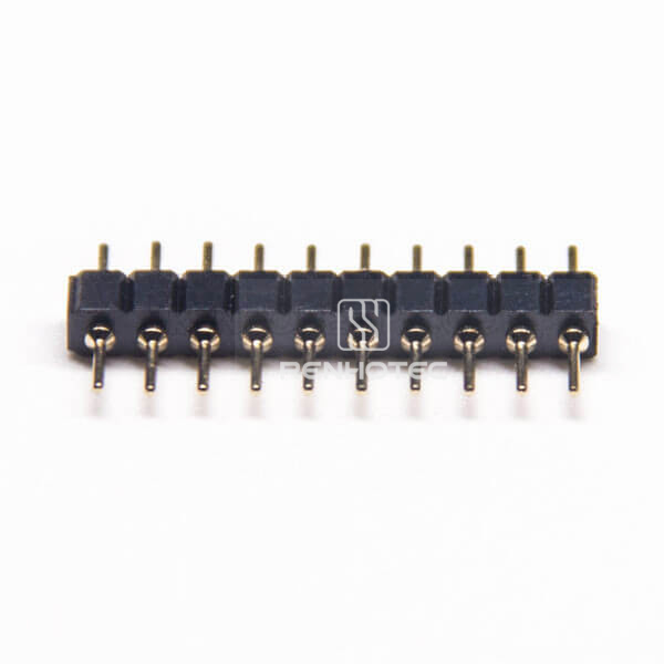 Single Row Header Connector 10 Pin Straight 2.0mm Picth Dip