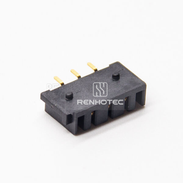 Right Angle Female Receptacle 3 Pin PH2.5 Laptop Battery Connector