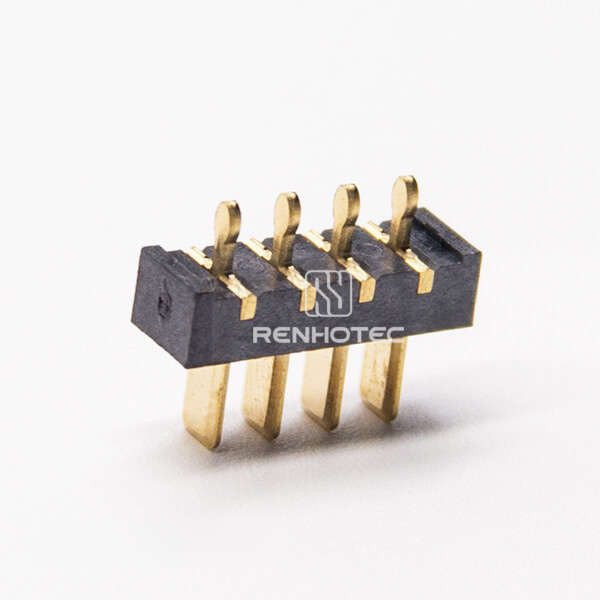 Laptop Battery Connections 4.0MM 4 Pin PH2.5 Male Straight Panel Mount