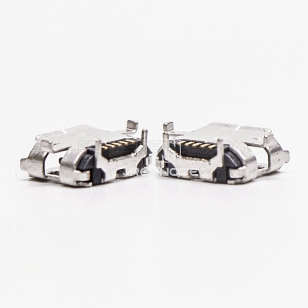 Female Micro USB B Pinout Connector SMT Type for PCB