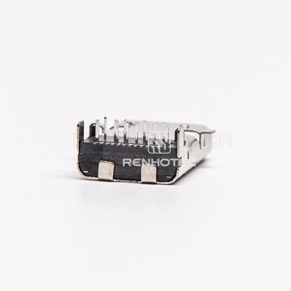 Female Right Angle USB Type C SMT and DIP