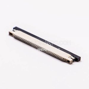 Flat cable connector