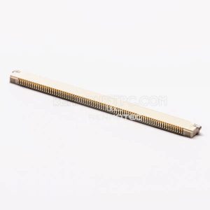 Flat cable connector