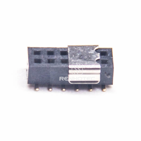 SMT Female Header 1.27 Gap Double Row 180 Degree