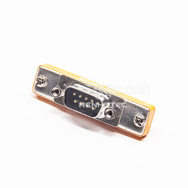 Metal Adapter Straight 9 Pin Male To 25 Pin Female Standard D-SUB