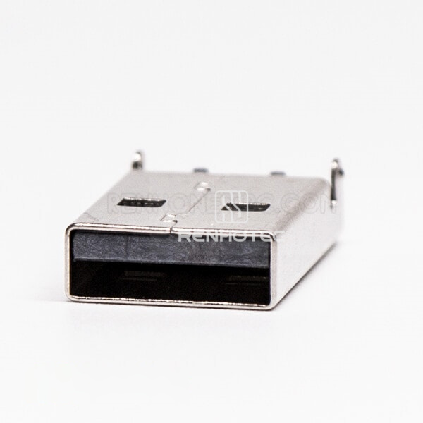 USB Type A SMT Connector Male Offest Type for PCB Mount