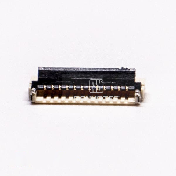 1.0H FFC FPC Connector 0.5 MM Front Flip and Bottom Contact Style FOR PCB