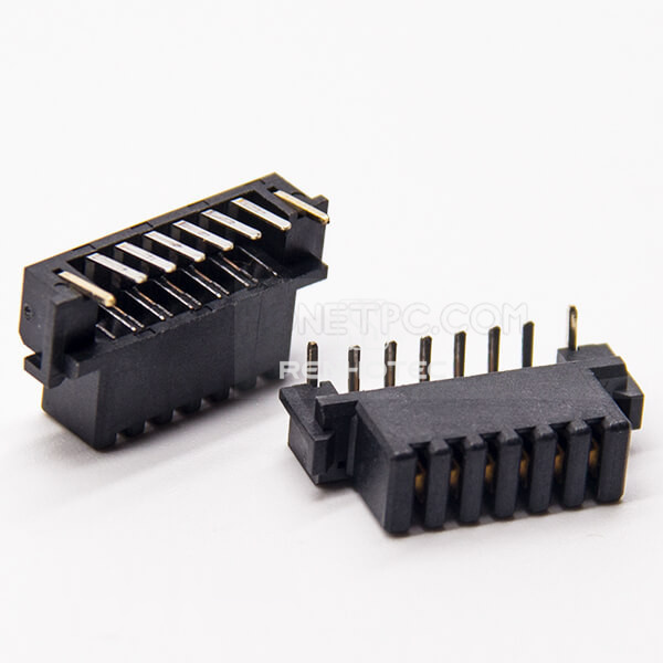 6 Pin Female Connector Offset Type PH2.0 Laptop Battery Connector Right Angle