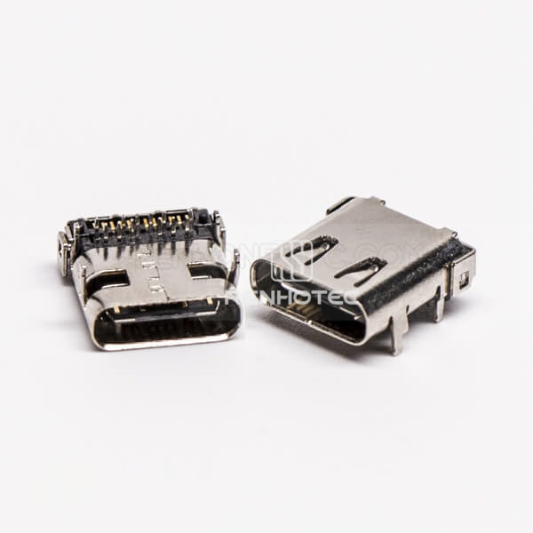 Female Type C SMT Right Angle DIP and SMT