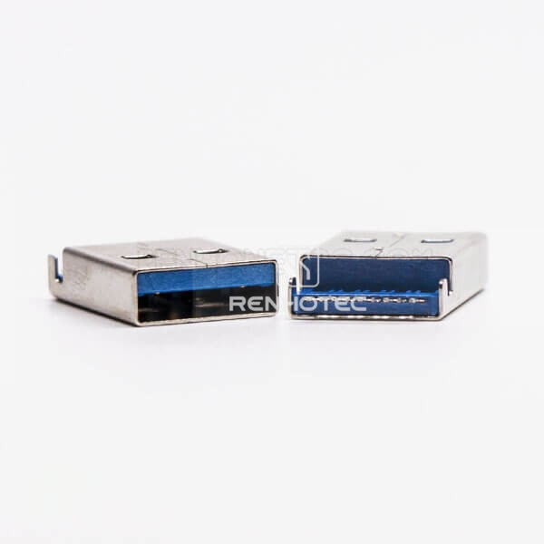 Type A USB 3.0 Male Connector Offset Type SMT for PCB Mount