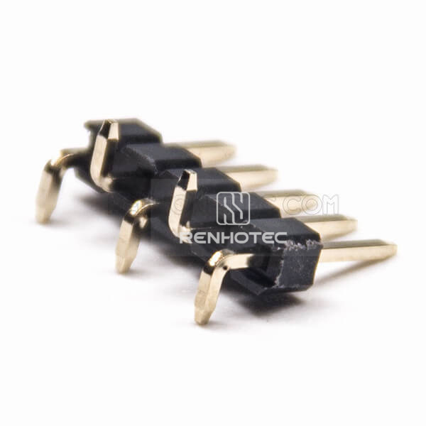 5 Pin Header Connector 2.54mm Pitch 180 Degree SMT Type