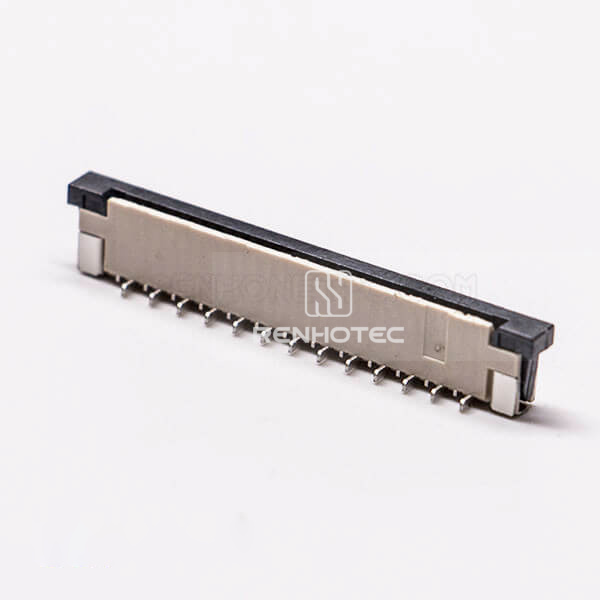 FFC/FPC Connector 13pin 0.5mm Slider Type Top Contact Style for PCB