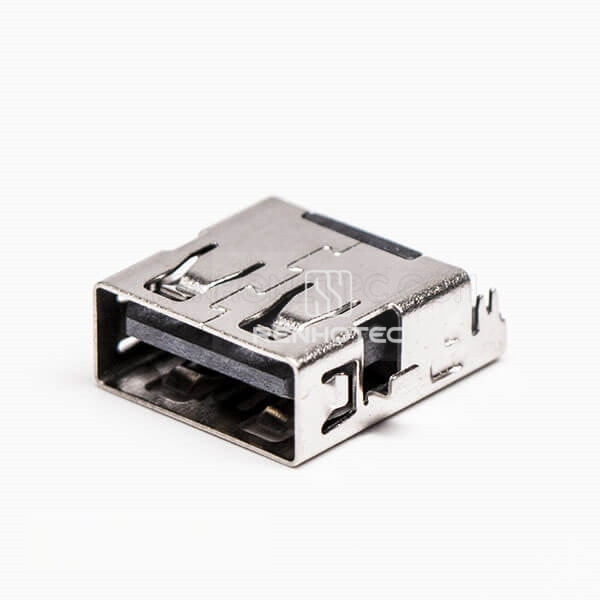 USB2.0 Through Hole Mount Female Type A 90° Reverse for PCB