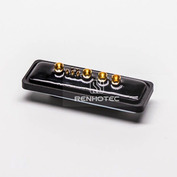 D-SUB IP67 Rating 9w4 Male Straight Cable Solder Type Connector