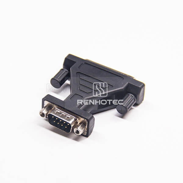 DB Adapter 9 Pin Male To 25 Pin Female Standard D-SUB Straight Injection Adapter