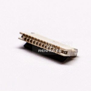 Flat cable connector