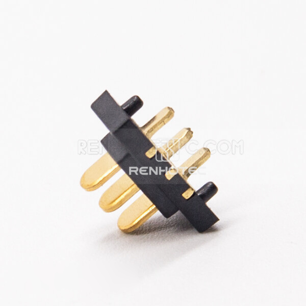 Notebook Battery Connector Socket 3 Pin PH2.0 Male Straight Through Hole for PCB Mount