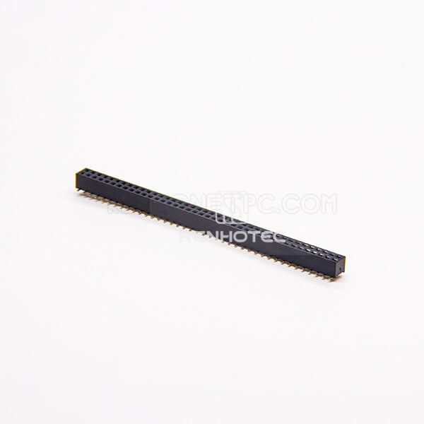 SMT Type Female Header Connector 80 Way Dual Row Straight