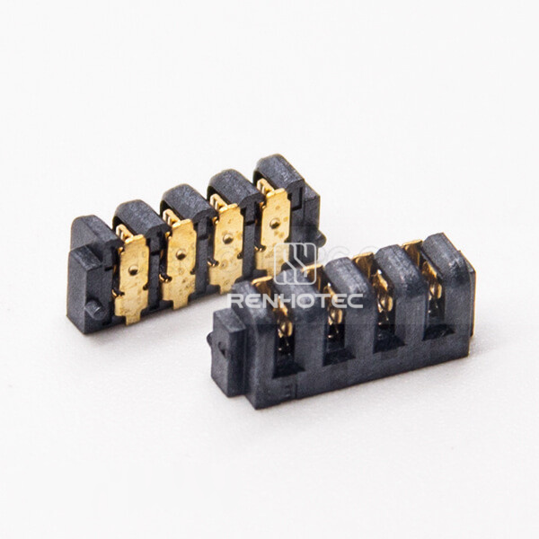 4 Pin Connector Types Female PH2.0 Laptop Battery Connector Right Angle