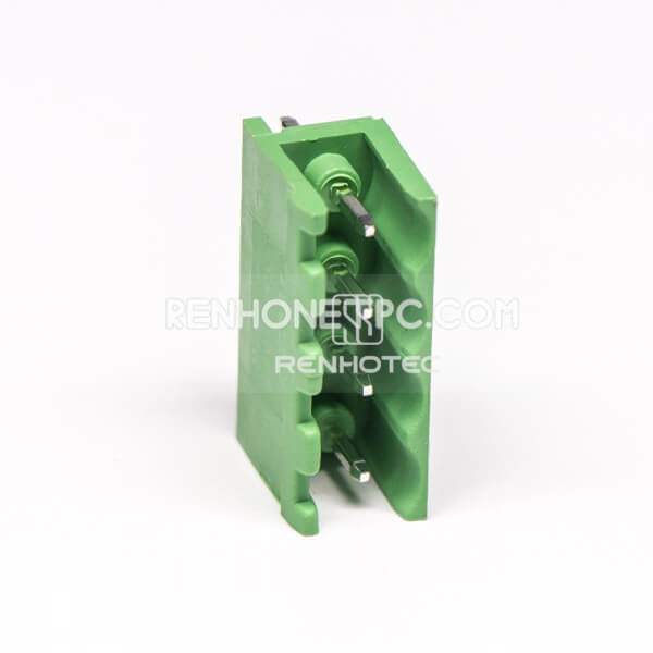 4 pin Terminal Connector Terminal Block Connector Green Pluggable Type