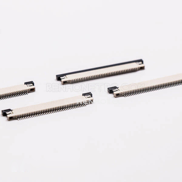 Connector FPC 0.5PH Bottom Contact Style Back Flip H1.2 40 PIN