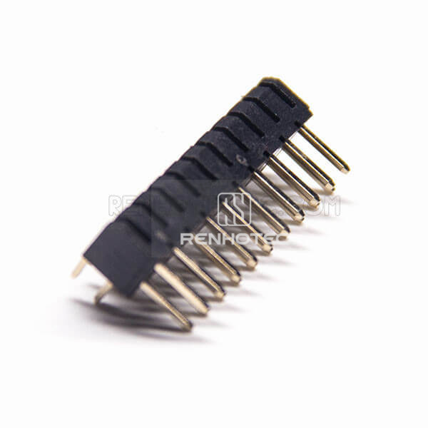 20 Pin Right Angle Header Dual Row 2.0 Gap Through Hole
