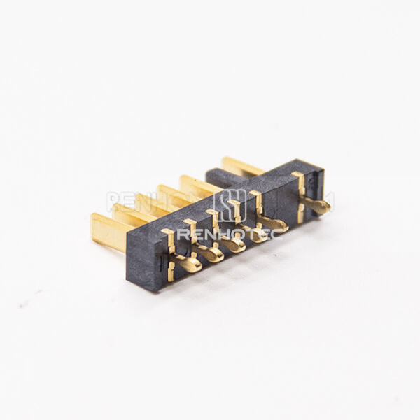 Male Battery Connector PH2.5 6 Pin Straight Left Fool-Proof Plug