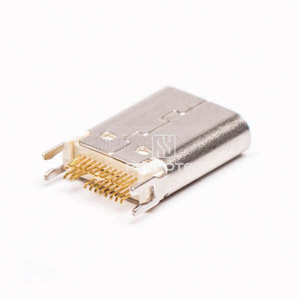 USB 3.0 Type C Connector Female Straight Edge Mount for PCB