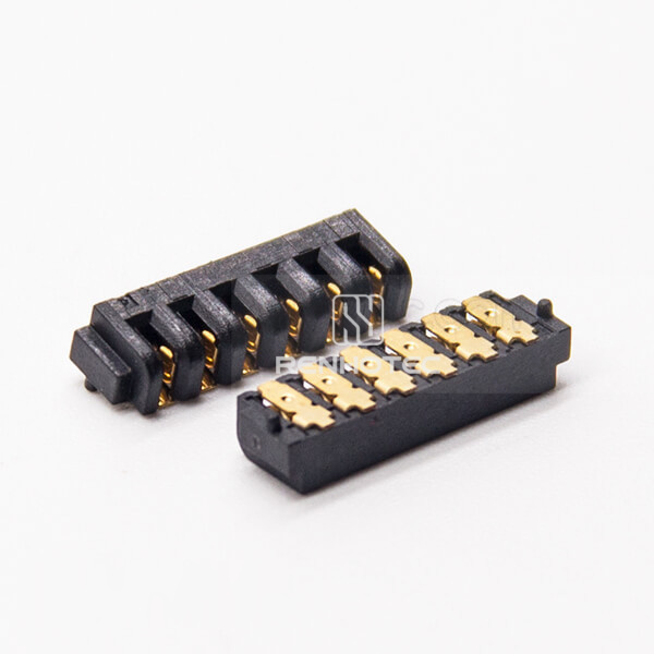 6 Pin Connectors PH2.0 SMT Laptop Battery Connector Right Angle