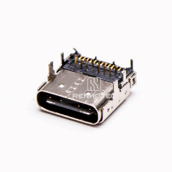 Type C Connector USB 3.0 DIP and SMT Female for PCB Mount
