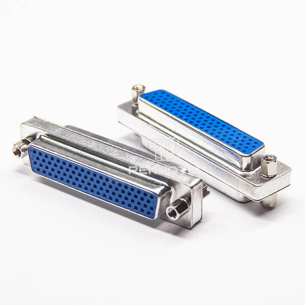 78Pin D-SUB Connector Female To Female High Density D-SUB Straight Metal